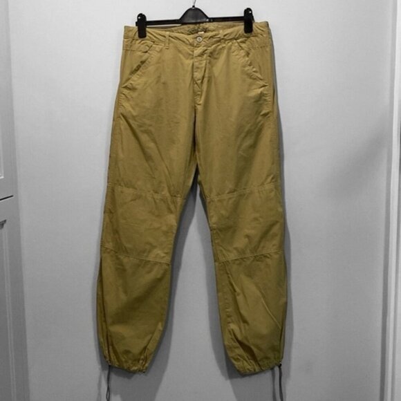 Edun Terra Khaki Poplin Pants Size 34 - Picture 2 of 16